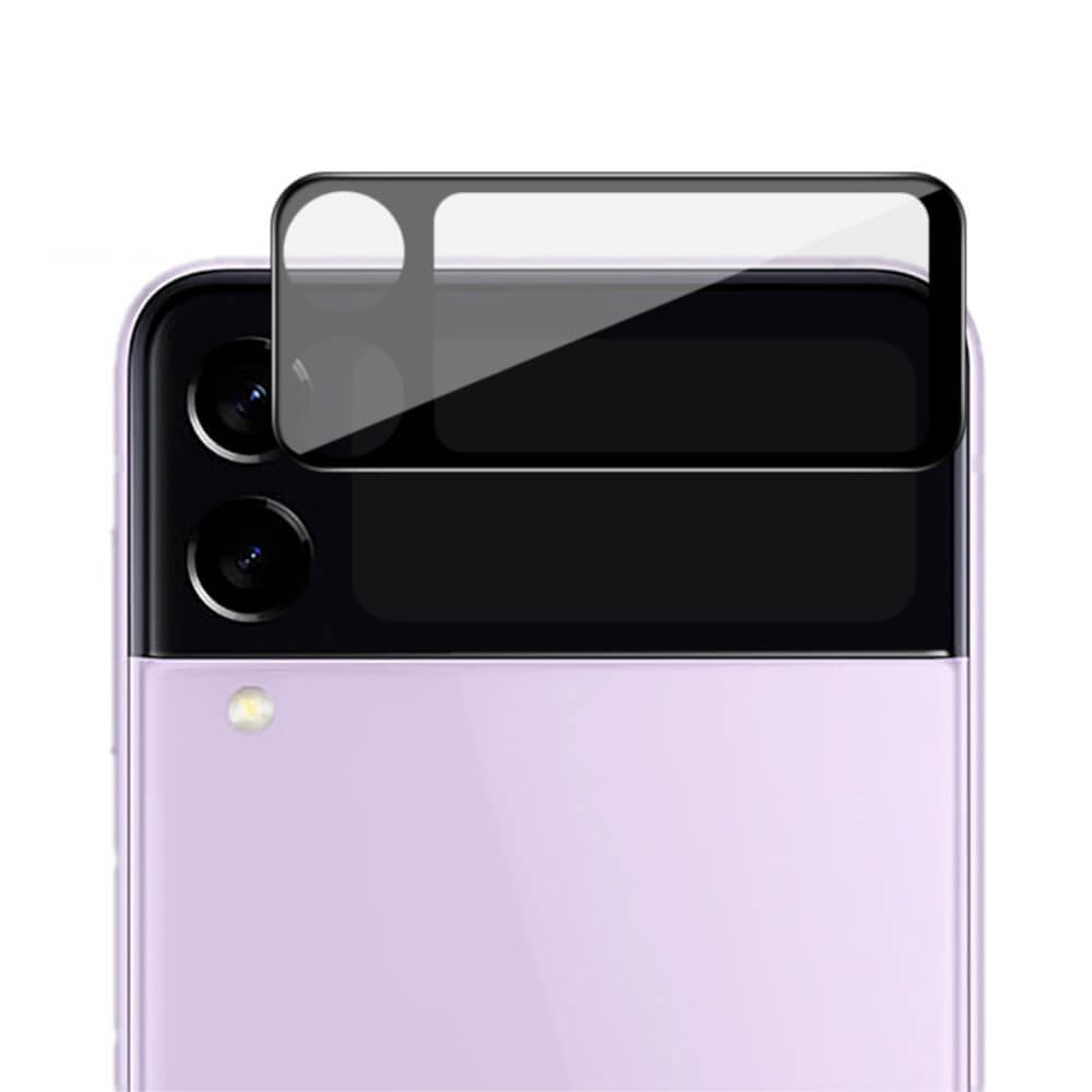 Протектор за Камерата и Дисплея на Samsung Z Flip 3, Imak Cam Glass, Черен (5)