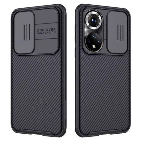 Калъф с Плъзгач за Камера за Huawei Nova 9, Nillkin CamShield Case, Черен (2)