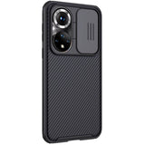 Калъф с Плъзгач за Камера за Huawei Nova 9, Nillkin CamShield Case, Черен (6)