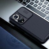 Калъф с Плъзгач за Камера за Huawei Nova 9, Nillkin CamShield Case, Черен (4)