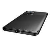 Силиконов Калъф за Huawei Nova 9, New Carbon Case, Черен (4)