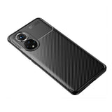 Силиконов Калъф за Huawei Nova 9, New Carbon Case, Черен (2)