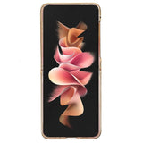 Блестящ Калъф с Пръстен за Samsung Z Flip 3, Glitter Marble Case, Розов (2)