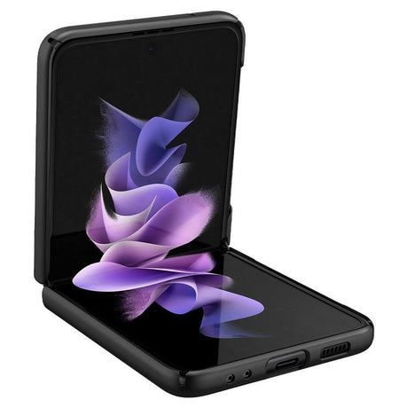 Тънък Матов Калъф за Samsung Z Flip 3, Spigen Air Skin Case, Черен (7)