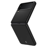 Тънък Матов Калъф за Samsung Z Flip 3, Spigen Air Skin Case, Черен (4)
