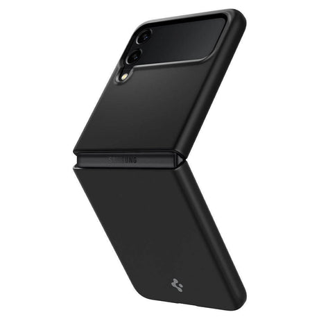 Тънък Матов Калъф за Samsung Z Flip 3, Spigen Air Skin Case, Черен (4)
