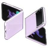 Тънък Калъф за Samsung Z Flip 3, Spigen Air Skin Case, Прозрачен (4)