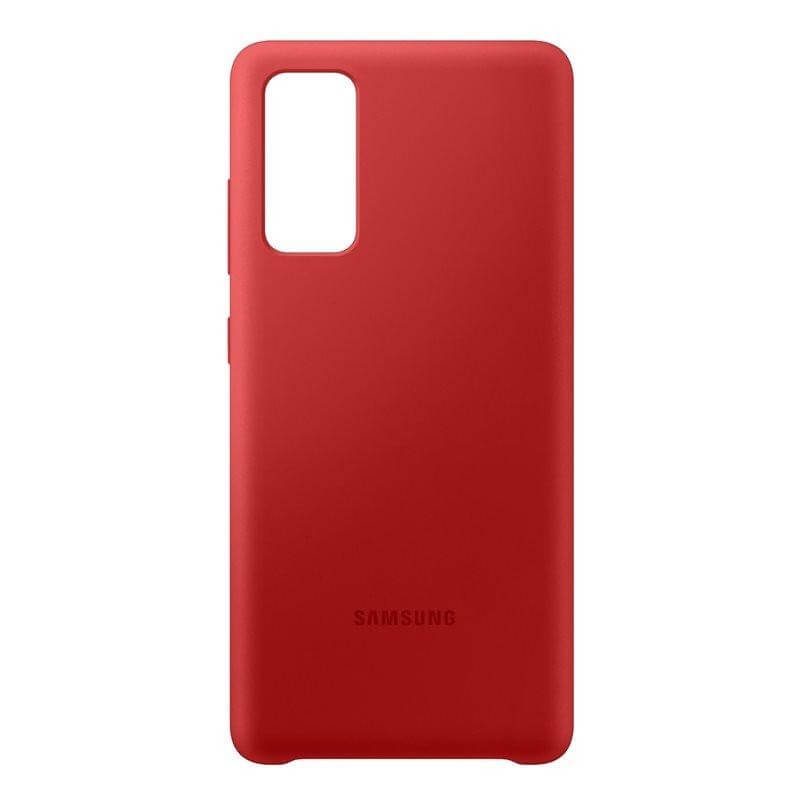 Оригинален Силиконов Калъф за Samsung S20 FE, Silicone Cover Case EF-PG780TRE, Червен (3)