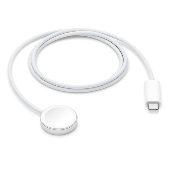 Оригинално Зарядно USB-C за Apple Watch, Magnetic Fast Charging Cable 1m mlwj3zm/a, Бял (2)