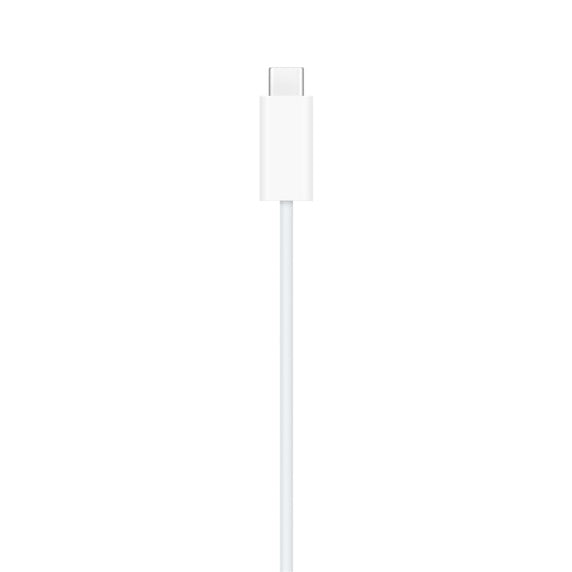Оригинално Зарядно USB-C за Apple Watch, Magnetic Fast Charging Cable 1m mlwj3zm/a, Бял (4)