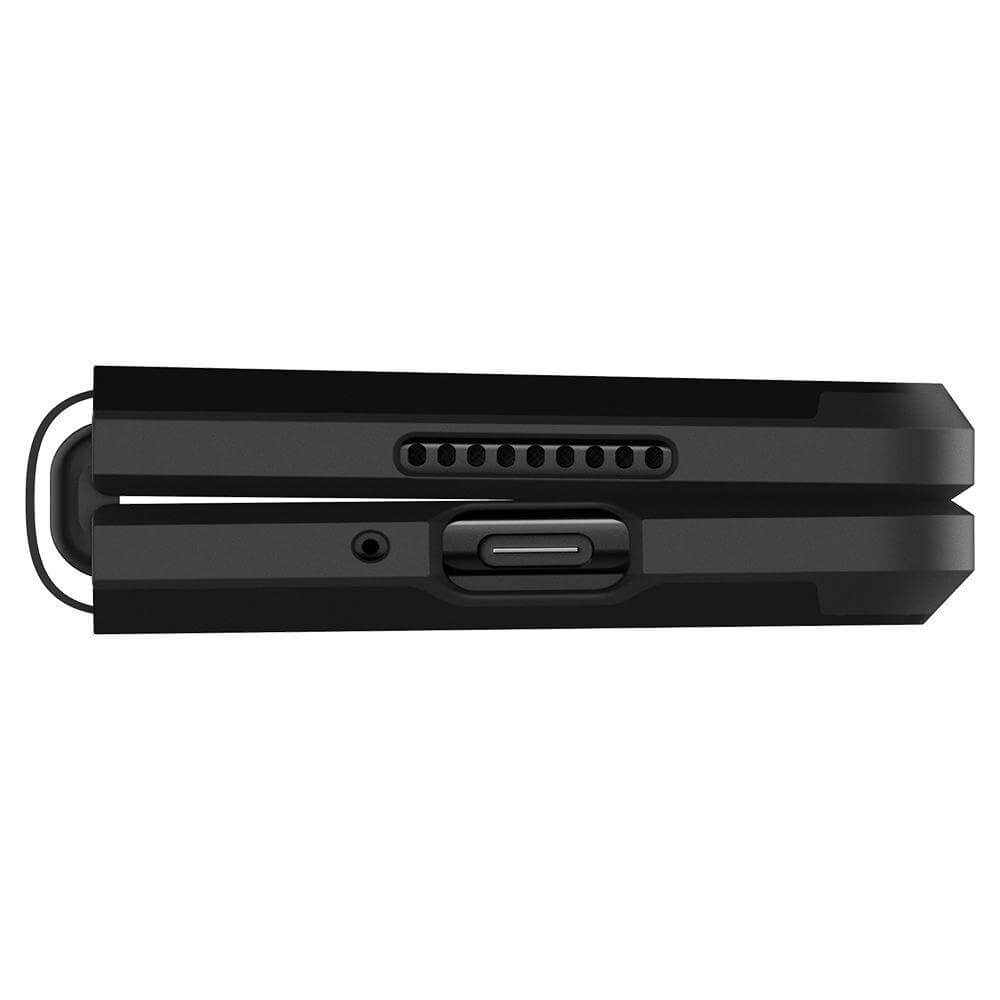 Противоударен Калъф за Samsung Z Fold 3, Spigen Tough Armor Case, Черен (7)
