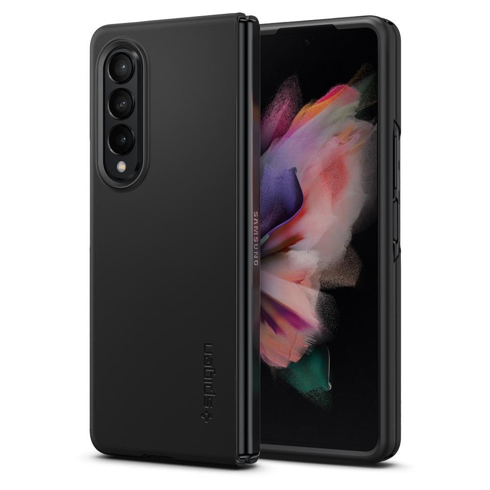 Тънък Калъф за Samsung Z Fold 3, Spigen Airskin Case, Черен