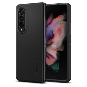 Тънък Калъф за Samsung Z Fold 3, Spigen Airskin Case, Черен