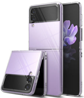 Поликарбонатен Калъф за Samsung Z Flip 3, Ringke Ultra-Thin Case, Прозрачен