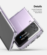 Поликарбонатен Калъф за Samsung Z Flip 3, Ringke Ultra-Thin Case, Прозрачен (4)