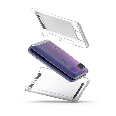 Поликарбонатен Калъф за Samsung Z Flip, Ringke Ultra-Thin Case, Прозрачен (4)