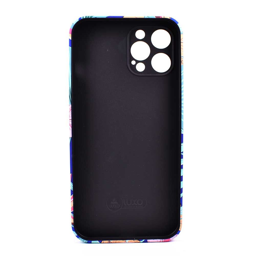 Екзотичен Калъф за iPhone 12 Pro Max, Luxo Natural Case, Цветен (3)