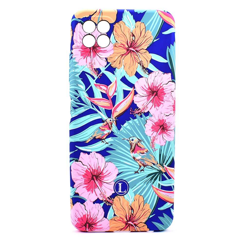 Екзотичен Калъф за Samsung A22 5G, Luxo Natural Case, Цветен