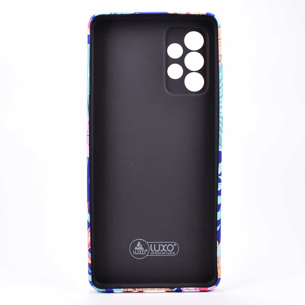 Екзотичен Калъф за Samsung A72, Luxo Natural Case, Цветен (3)