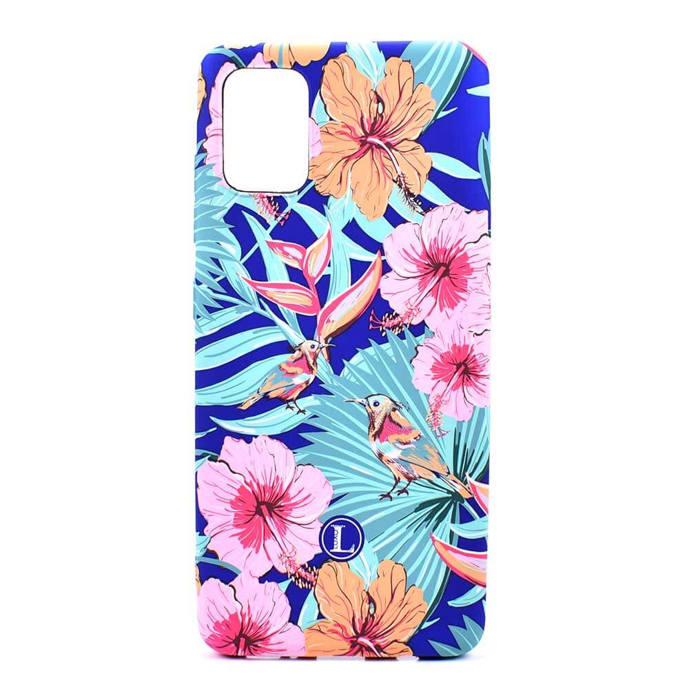Екзотичен Калъф за Samsung A51, Luxo Natural Case, Цветен