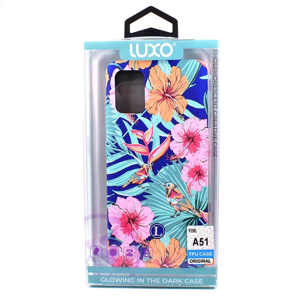 Екзотичен Калъф за Samsung A51, Luxo Natural Case, Цветен (4)