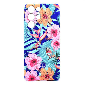 Екзотичен Калъф за Samsung S21 Ultra, Luxo Natural Case, Цветен