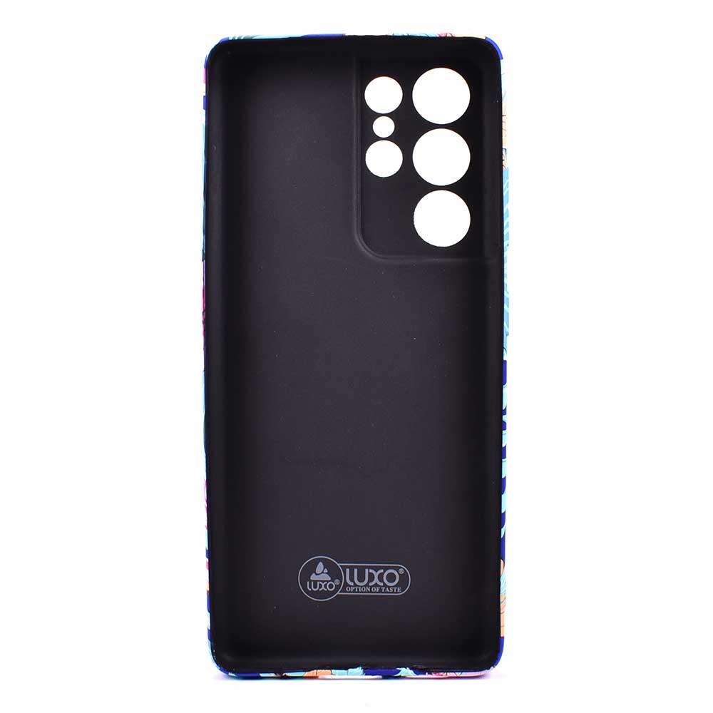 Екзотичен Калъф за Samsung S21 Ultra, Luxo Natural Case, Цветен (3)