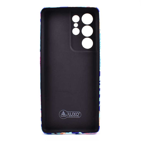 Екзотичен Калъф за Samsung S21 Ultra, Luxo Natural Case, Цветен (3)