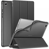 Кожен Калъф за Samsung Tab A7 10.4", Infiland Smart Case, Черен